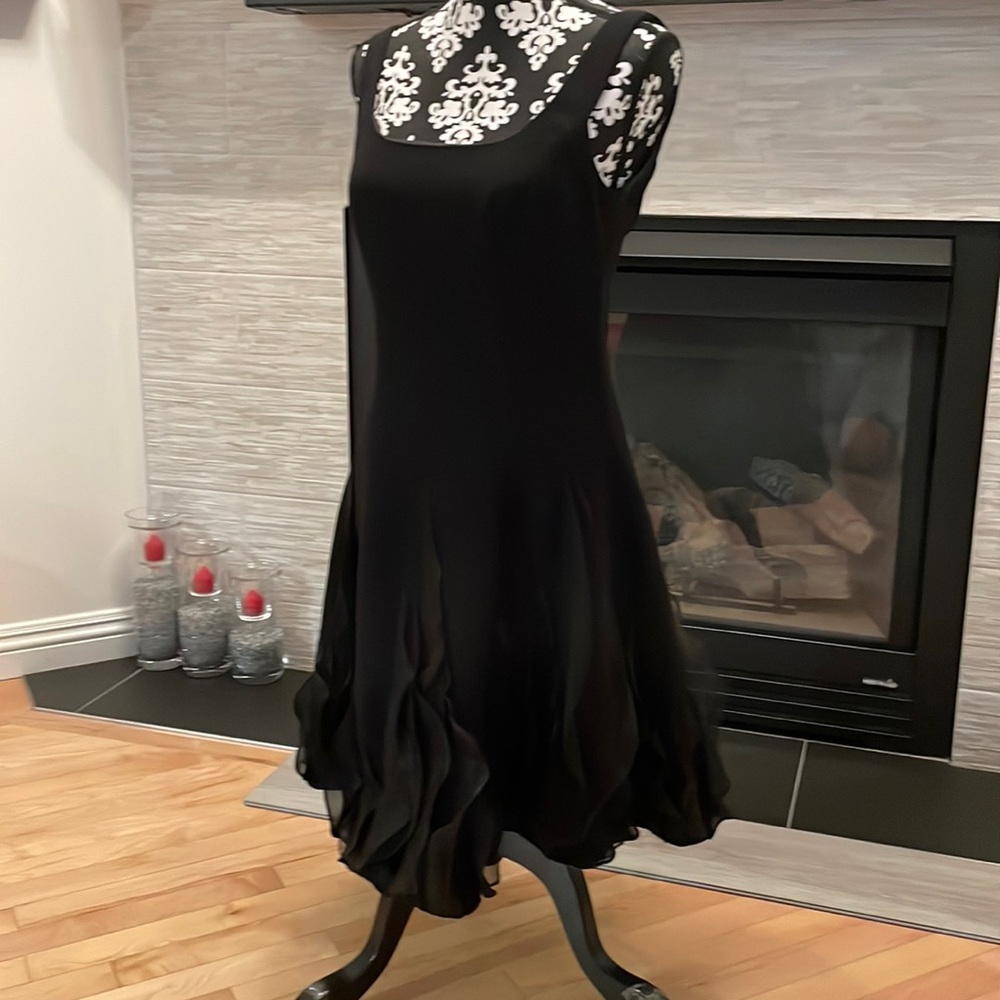 Black Boutique Cocktail Dress Size 10